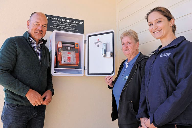 Defib a potential life saver for Wallaroo