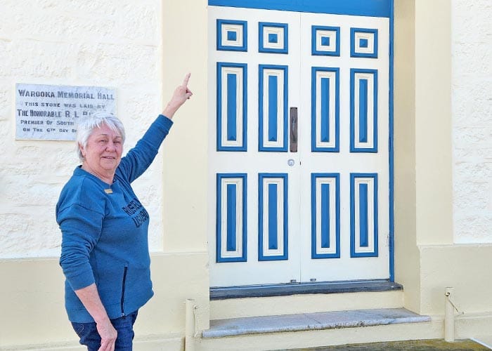 Historical movie night at Warooka