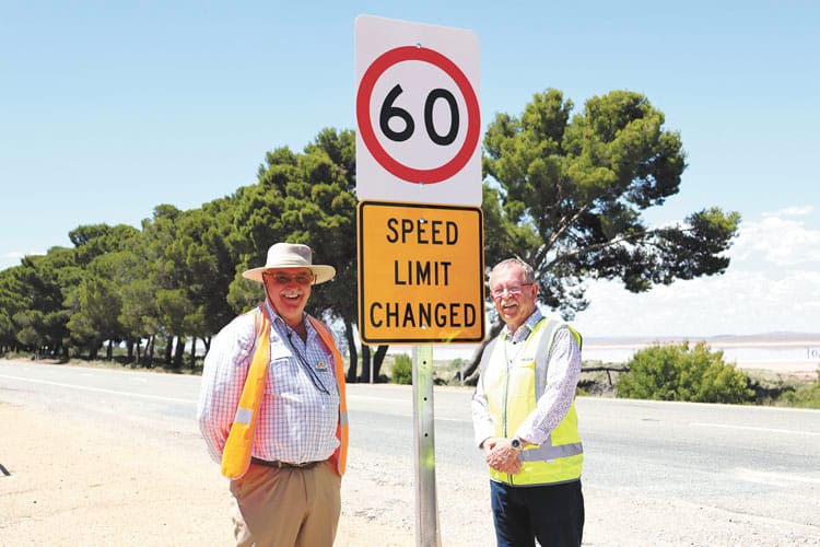 Safer speed limit for Lochiel