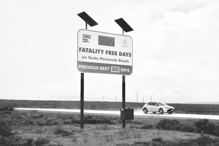 Fatality free days sign revived