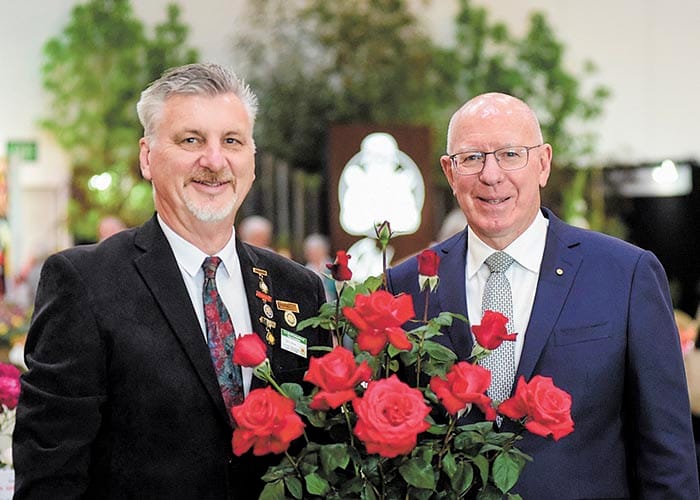 Gavin’s rose recognition