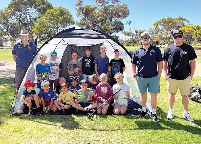 Wallaroo junior golfers