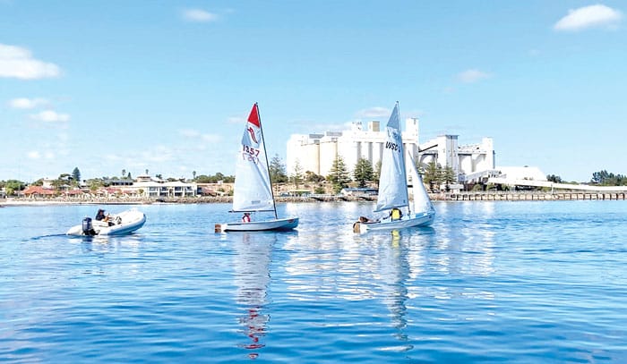 On the right tack at Wallaroo