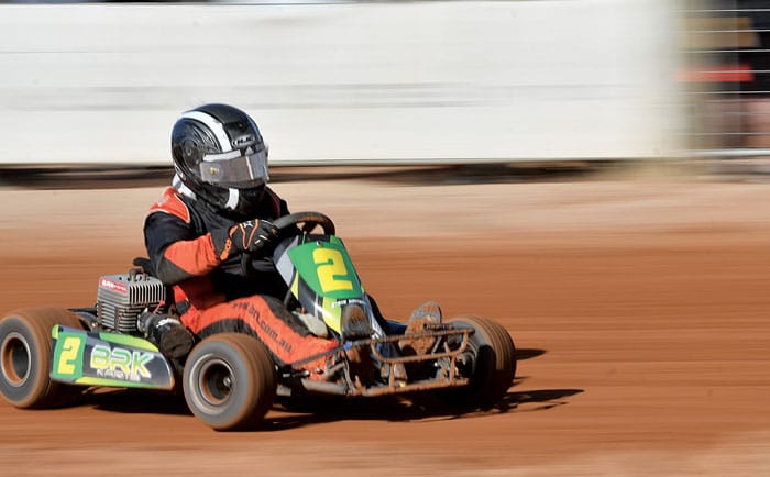 YP dirt karts Geoff Phillips Memorial Night
