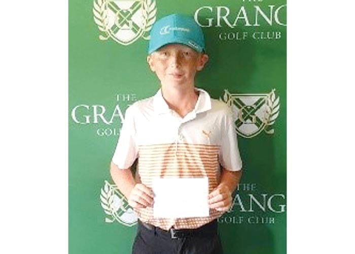 Ashton at SA Junior Golf Open