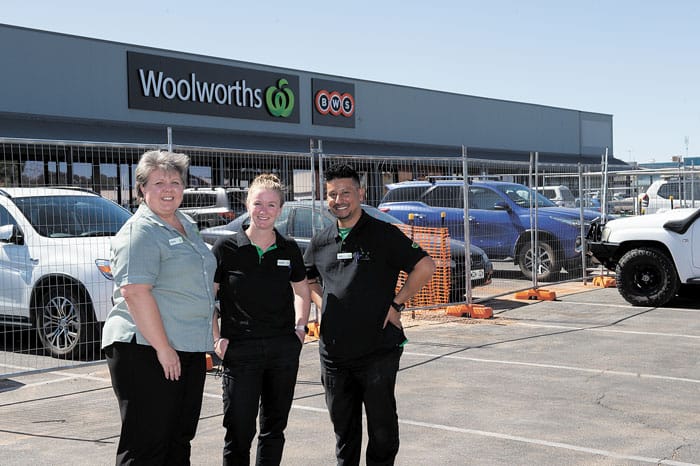 Woolies carpark casting shade