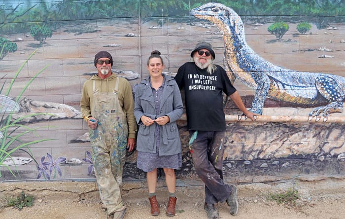 Murals making big splash