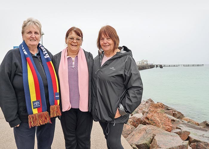 Swimming leaders take a step back