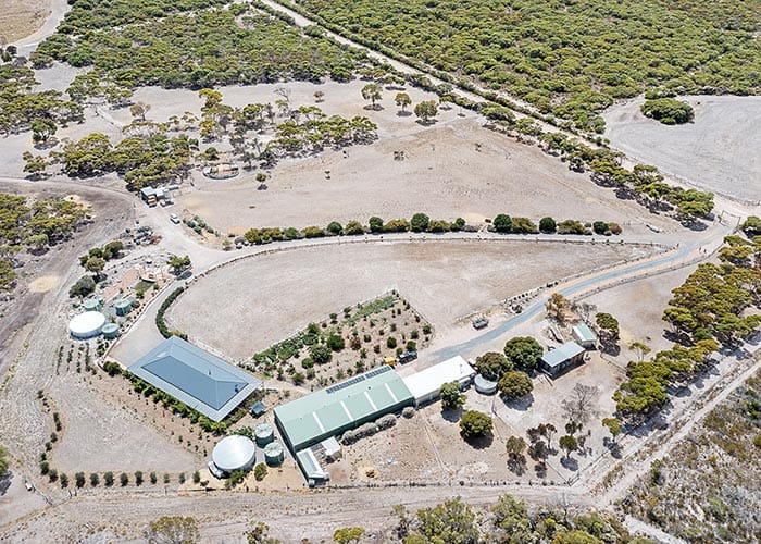 Secluded and self-sufficient lifestyle