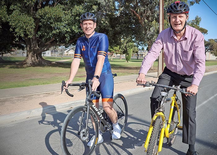 Gearing up for cycling event