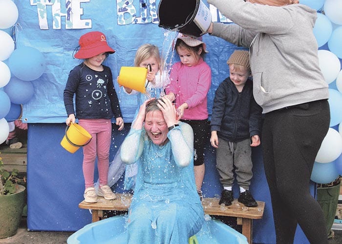 Getting cold for a cause