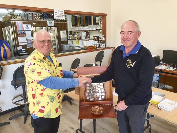 Narrow win for NYP veteran golfers