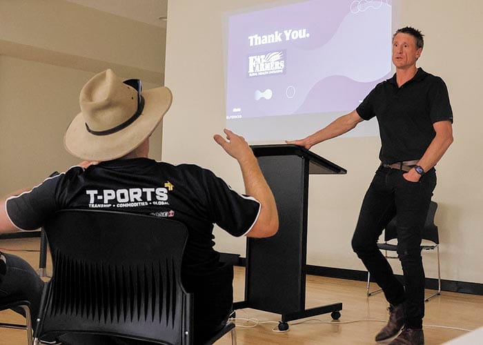 Move, reflect and connect the key message from Brett Burton