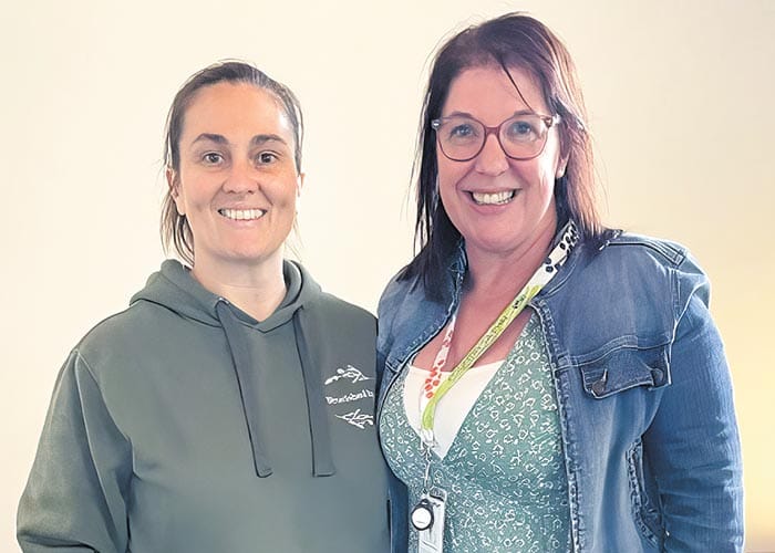 Exercise grant hard at work