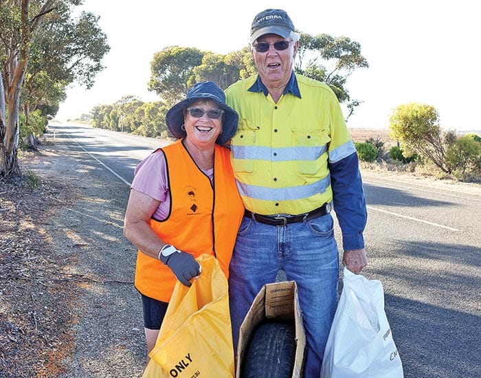 Cleaning up the coast