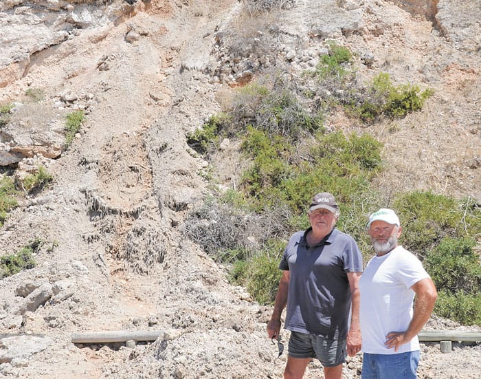 Cliff safety concerns