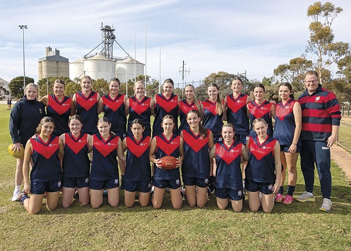 YP challenges in open girls footy