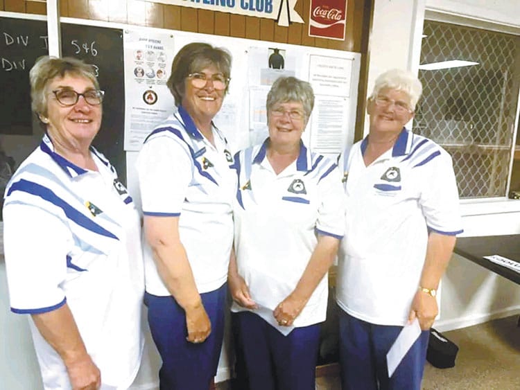 Bowls: BMW Broughton women’s fours