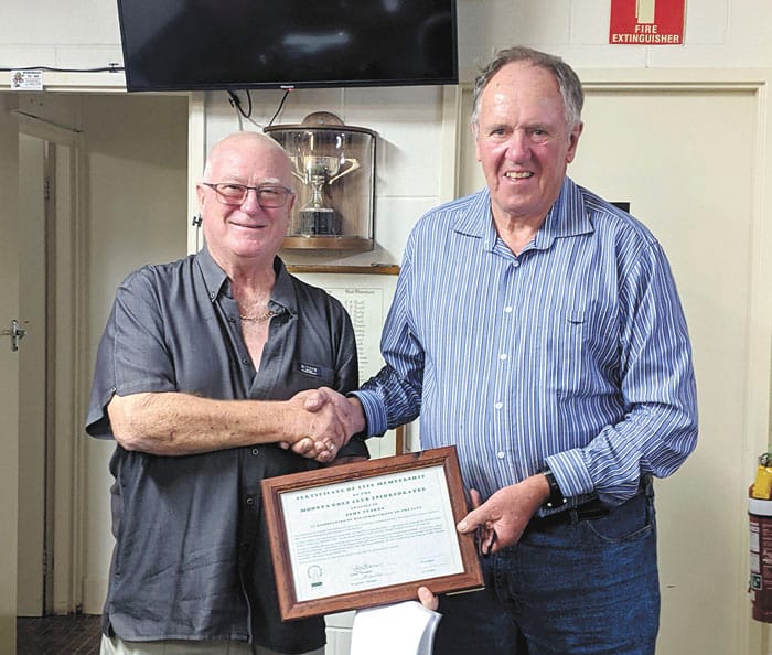 Teague’s life membership