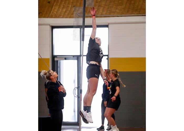 Goody claims running leap title