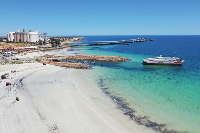 Ferry leaving for a month