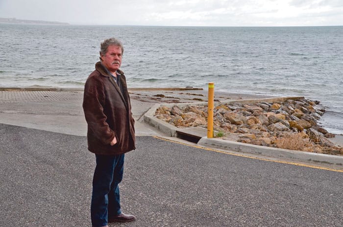 Black Point ramp rebuild starting