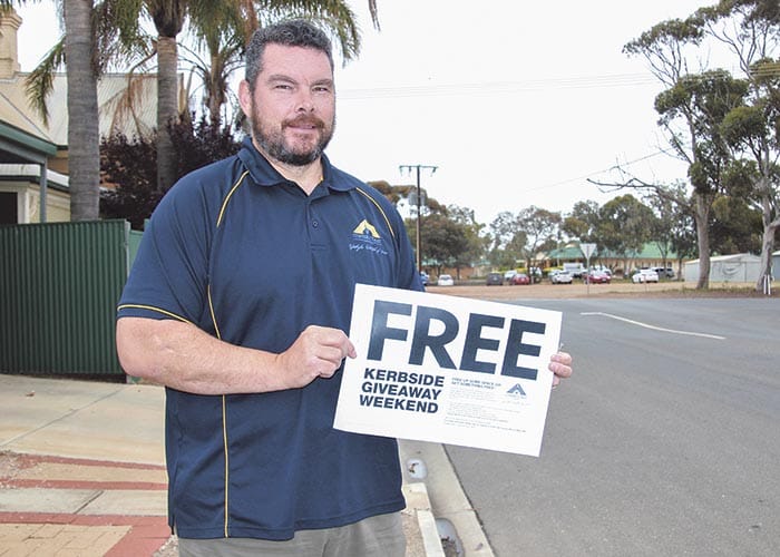 Free kerbside giveaway is on this weekend