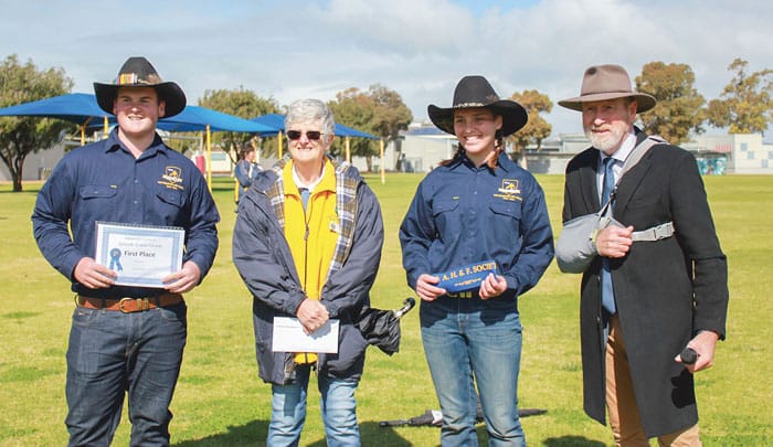 Led steer and goat competition