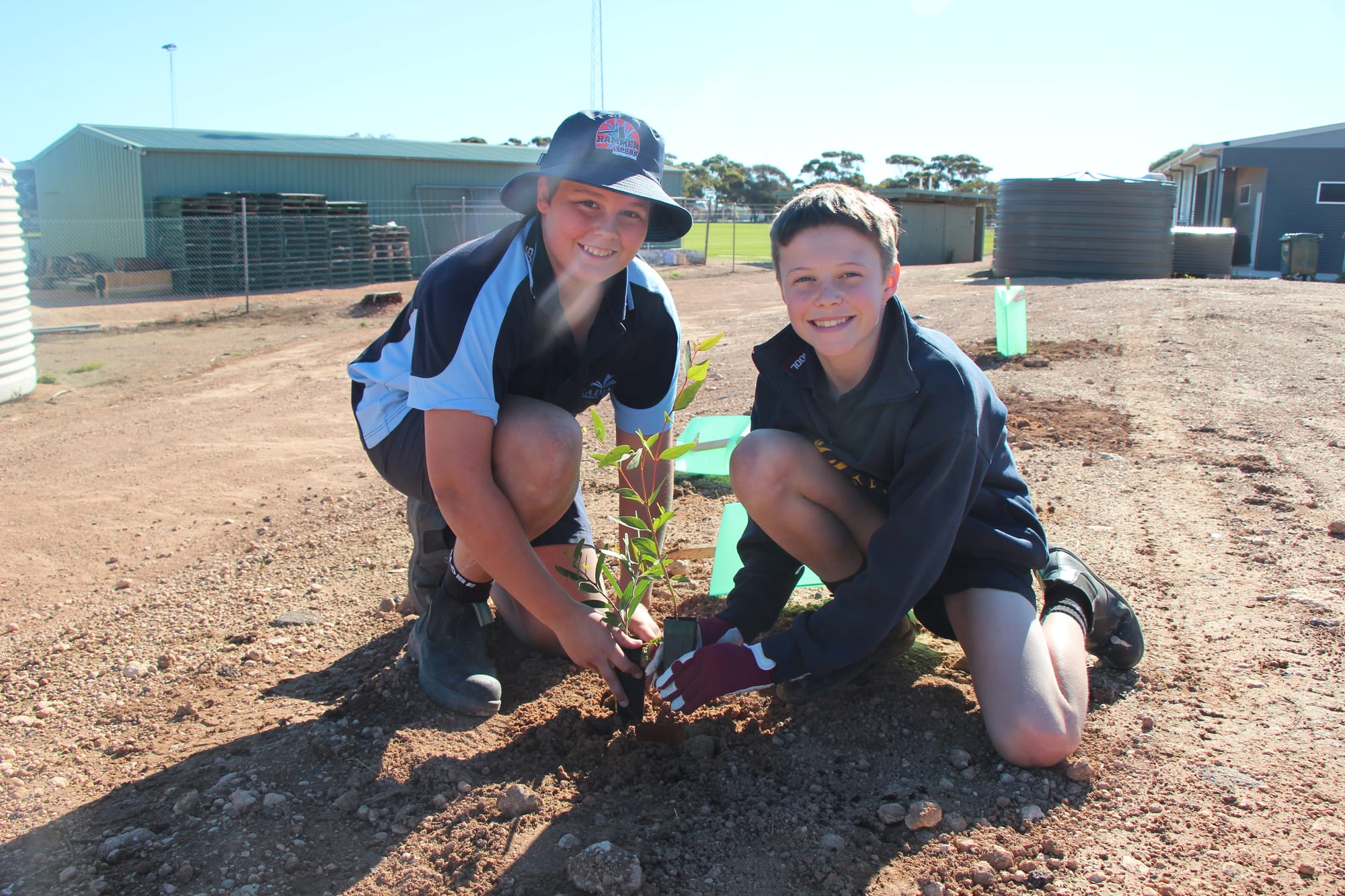 Green thumbs help KFC project grow