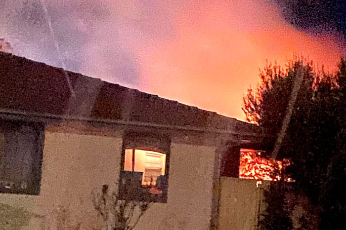 Wallaroo shed burns down