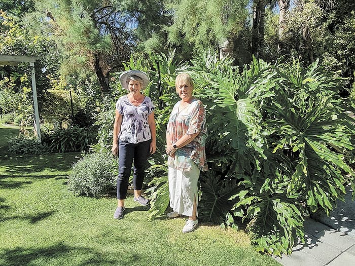 Sophie Thomson strolls through Camelot Garden