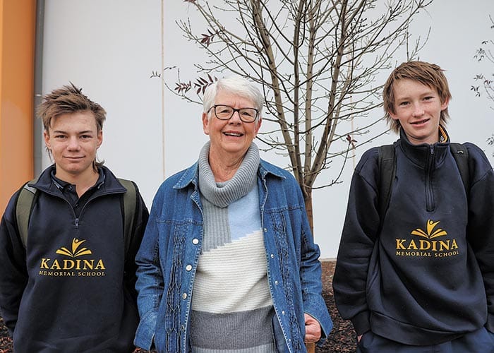 Taking off in threes