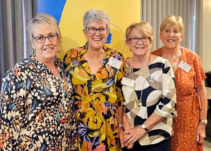 Quartet of life members