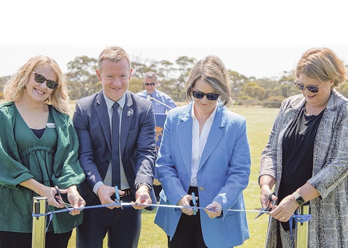 Harvest Christian College unveils new oval