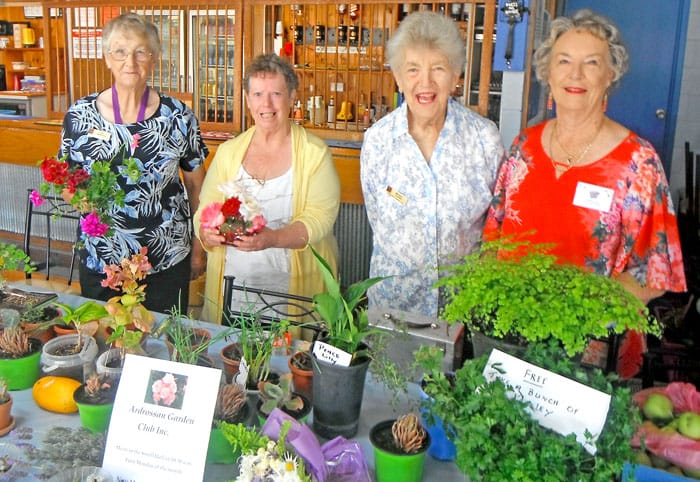 Ardrossan Garden Club at Yorke on a Fork fair