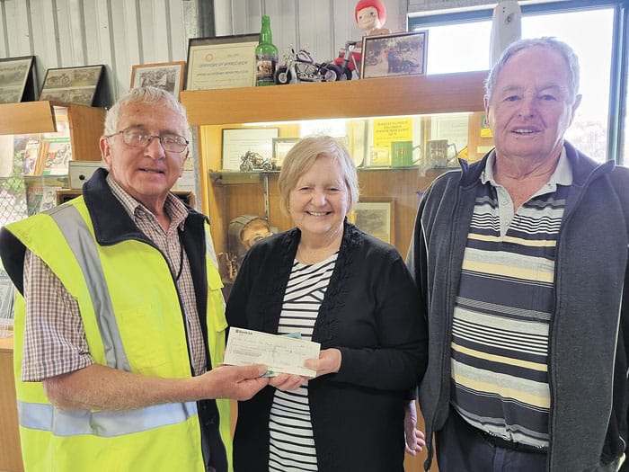 Old motorbikes out for Christmas charity ride