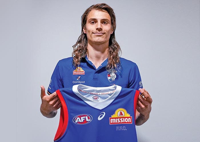 Caleb Poulter thrown an AFL lifeline