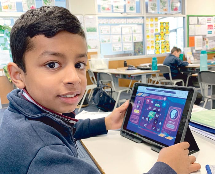 Students forced to learn from home