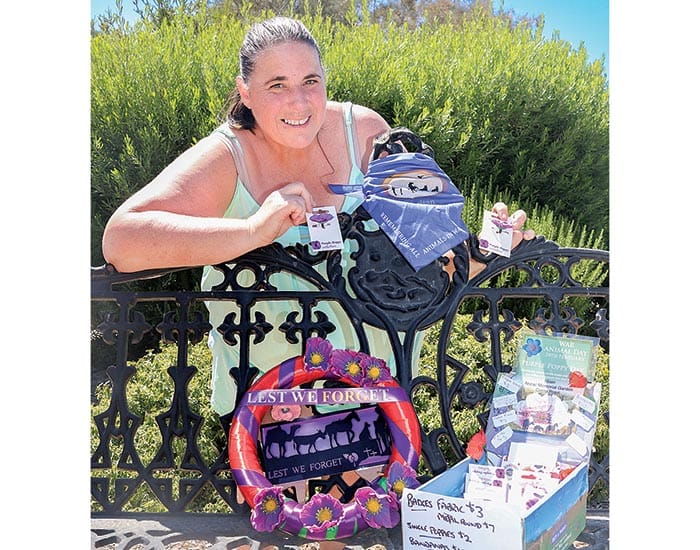 Purple poppies in Corny Point