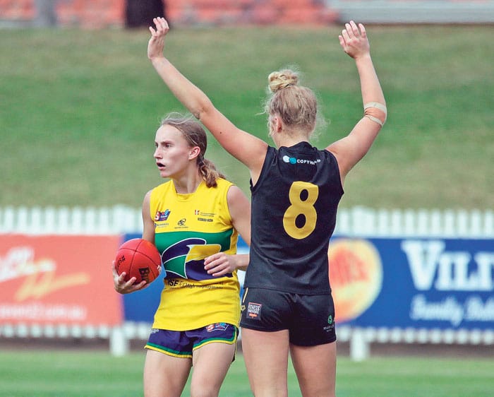 Shineah Goody awarded SANFLW Breakthrough Player nomination