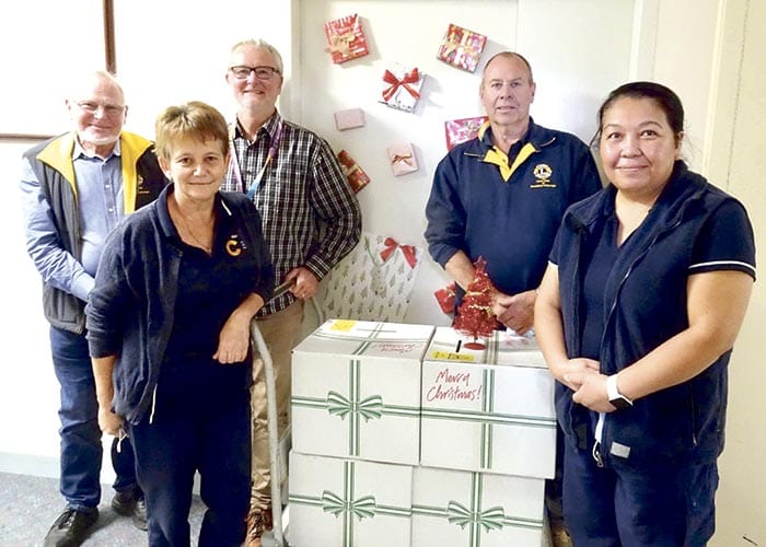 Lions Club hampers help through festive season