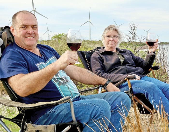 Happy campers, mostly...