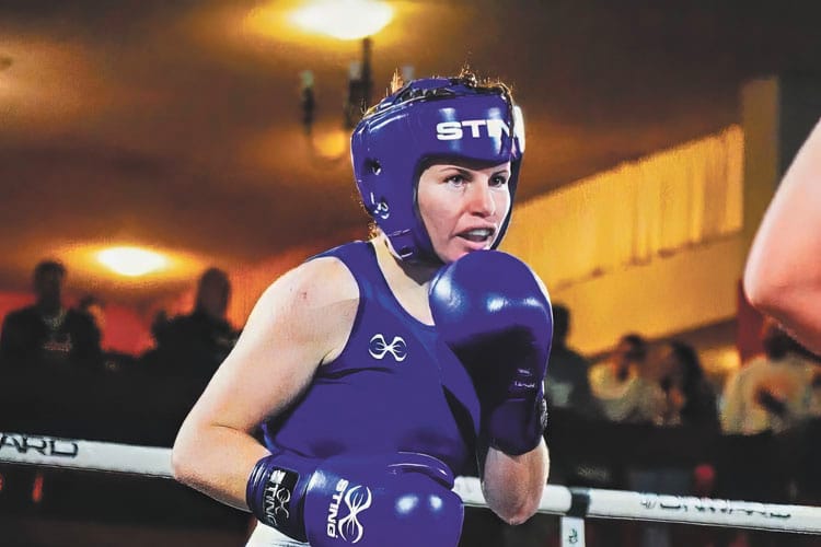 Nadine packs a punch