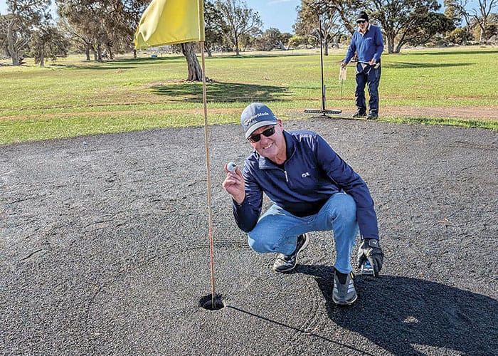 Watters strikes ace at Wool Bay