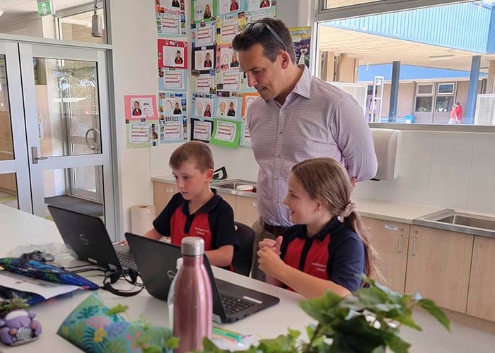 Computer upgrades for regional schools