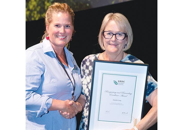 Training specialist wins GRDC award