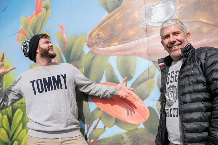 Artfully done - Wool Bay’s tank officially unveiled