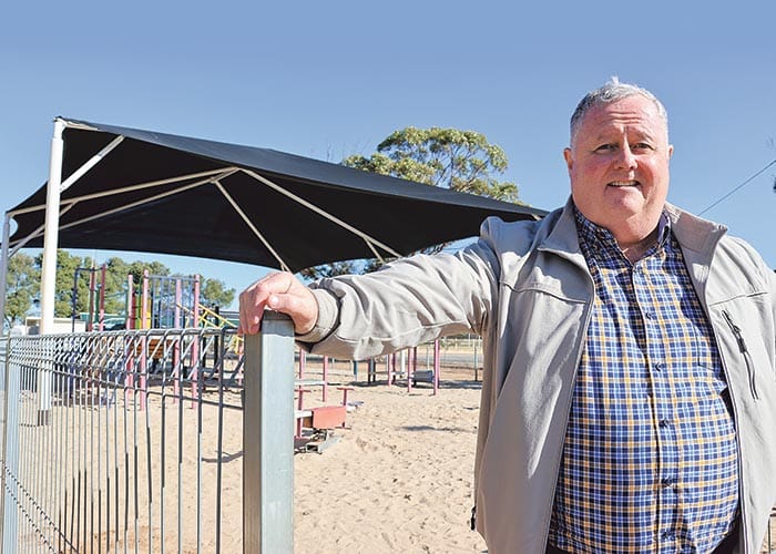 New shade for Pasky playground