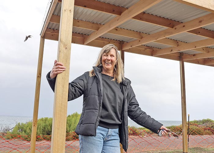 New shelters installed at Port Moorowie