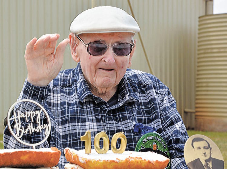 Fred Pinnington posts a century